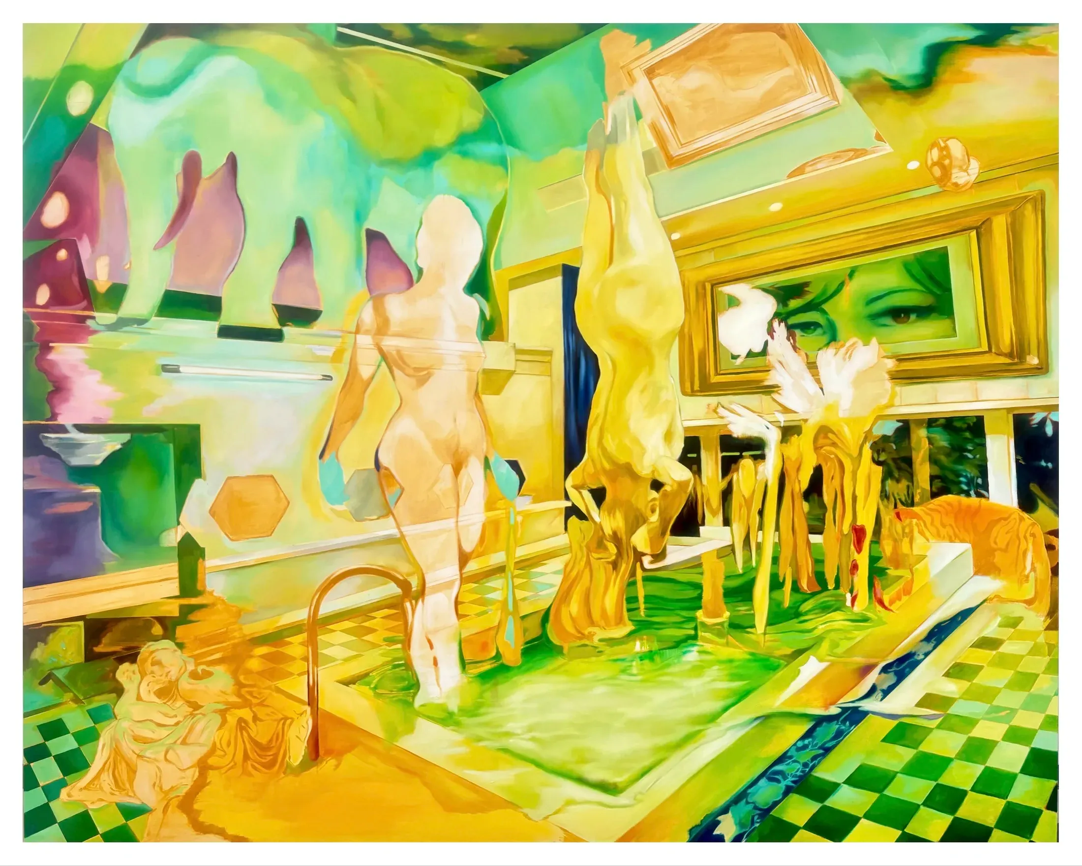 Synkope, Oil on canvas, 2025