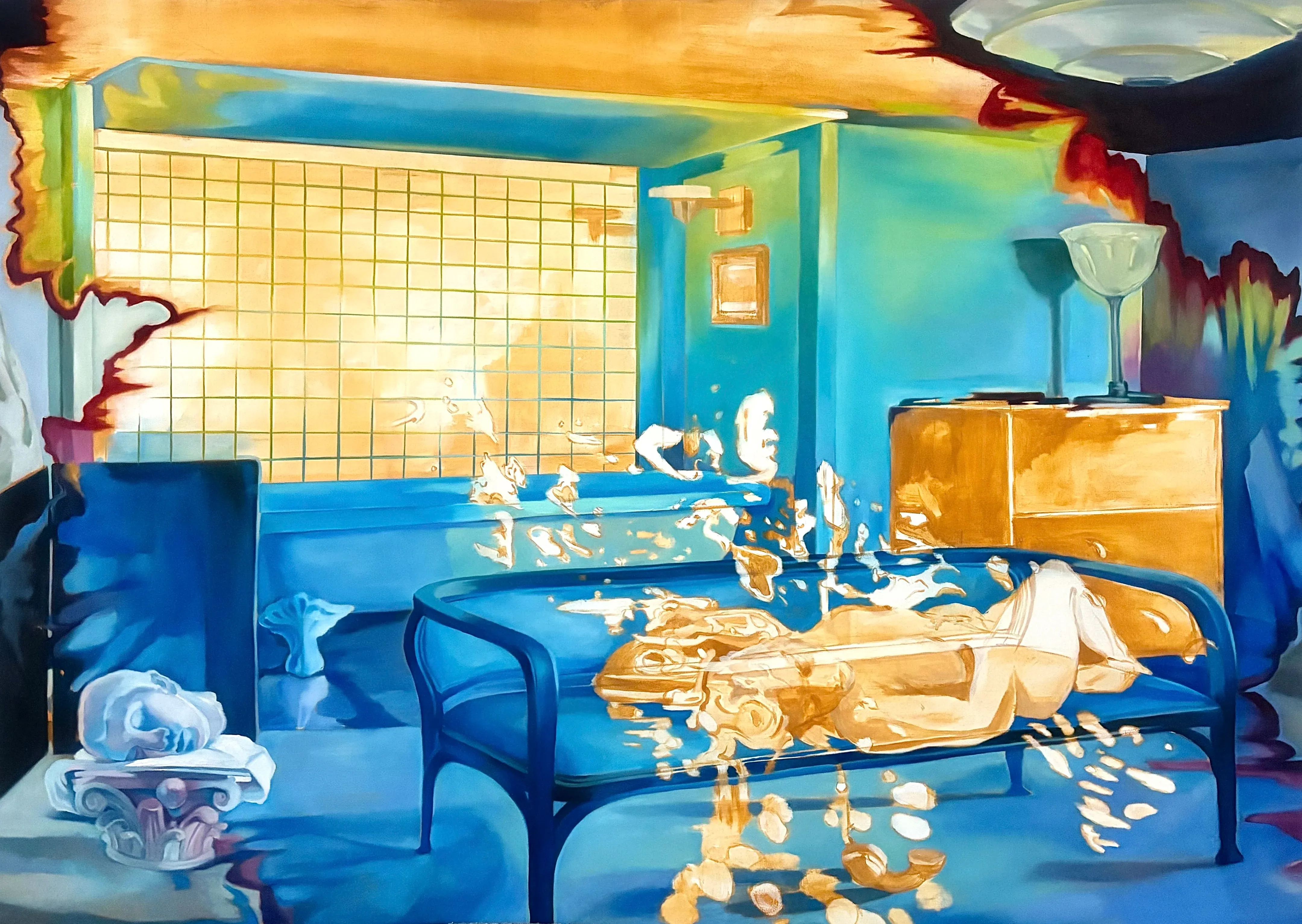 Presence in Absence, Oil on canvas, 2025