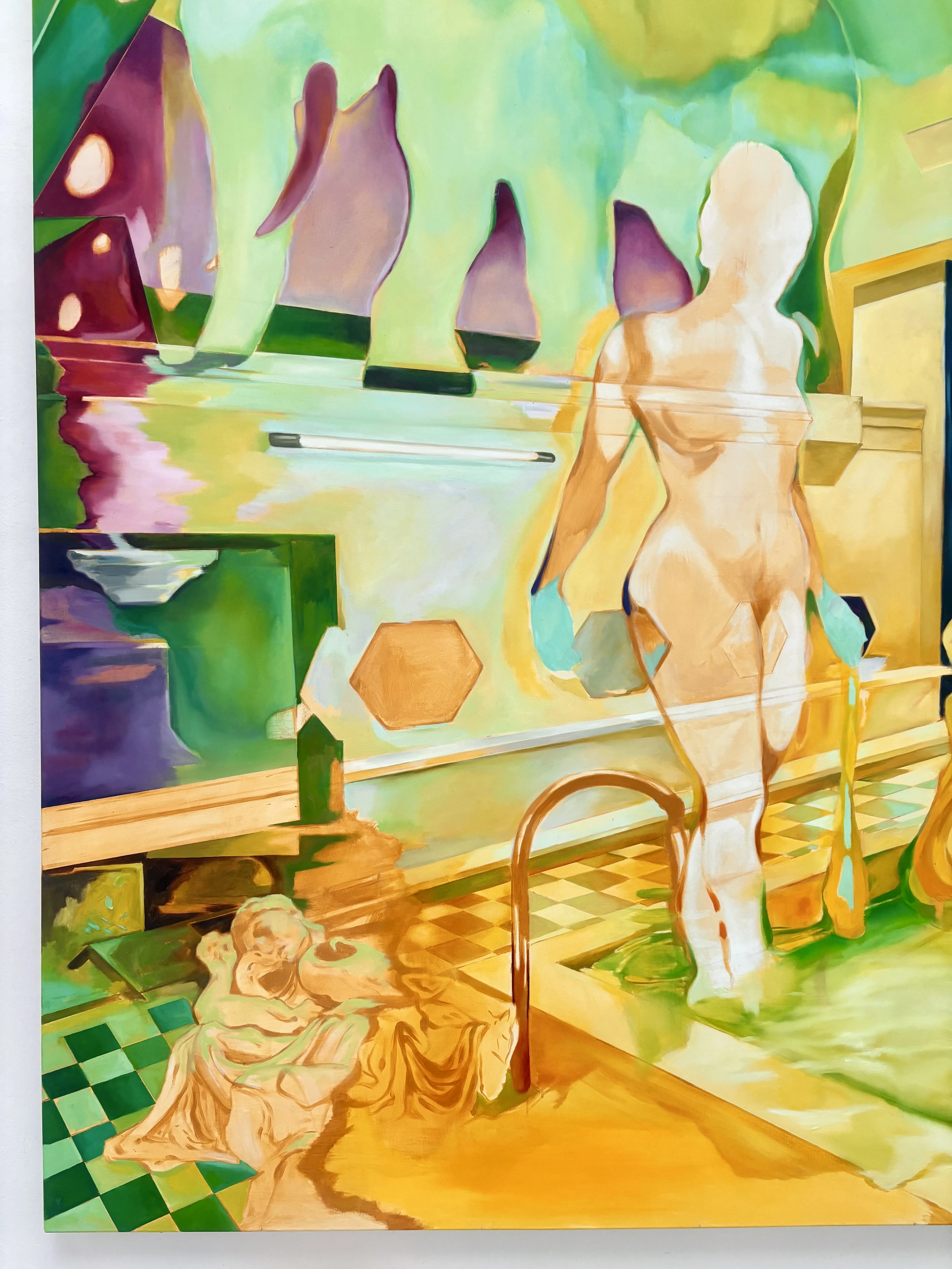 Synkope, Oil on canvas, 2025